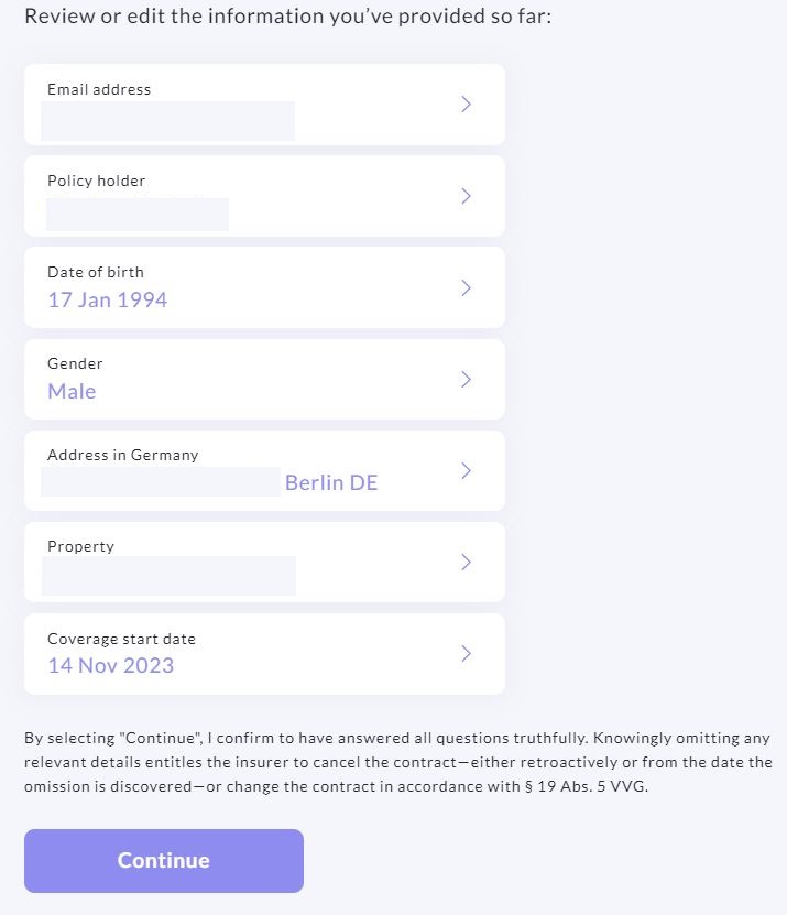 Feather Legal Insurance Signup