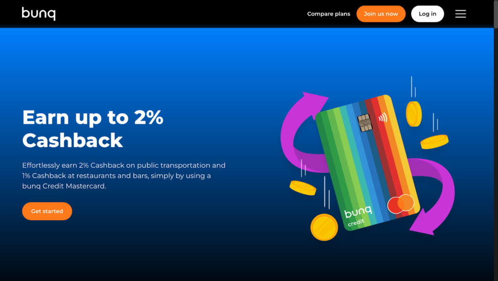 Bunq Cashback