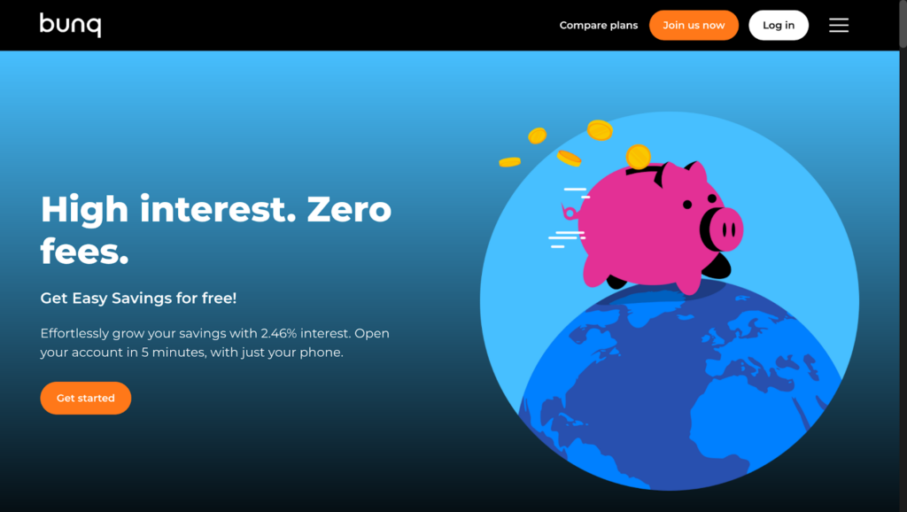 Bunq Easy Savings