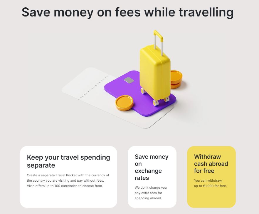 Vivid Bank Travel Perks