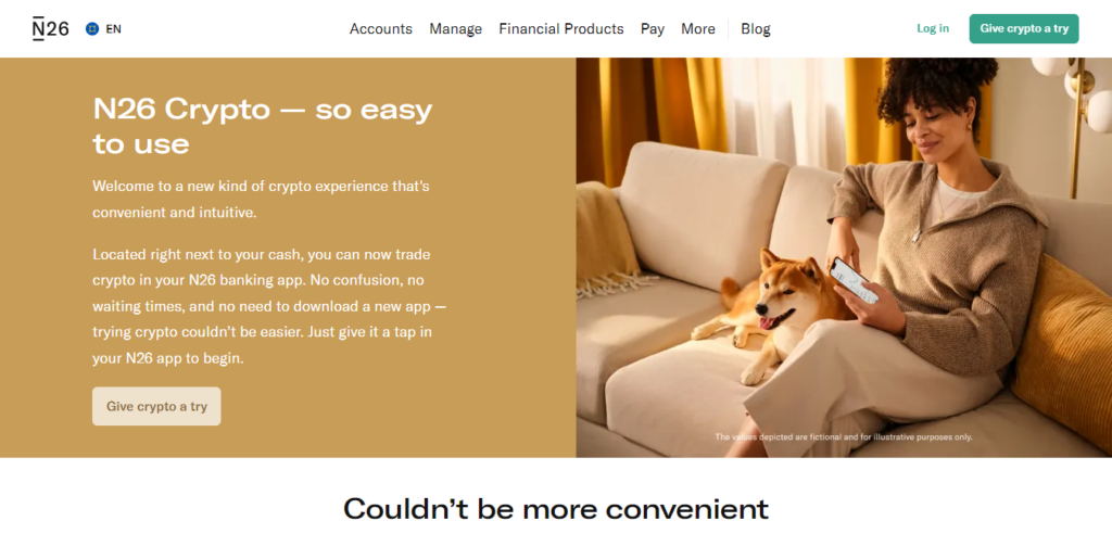 N26 Bank Crypto Investments