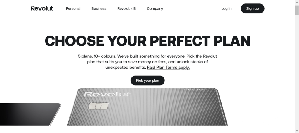 Revolut Bank Subscription Options